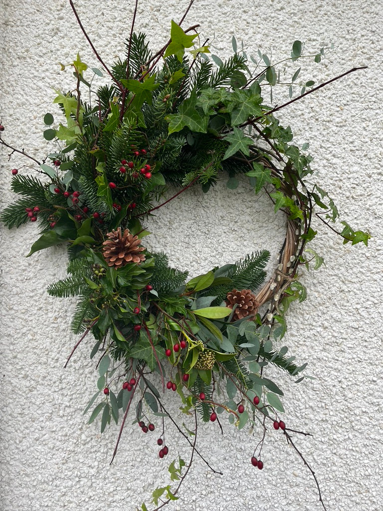 One-of-a-Kind Bespoke Christmas Door Wreaths