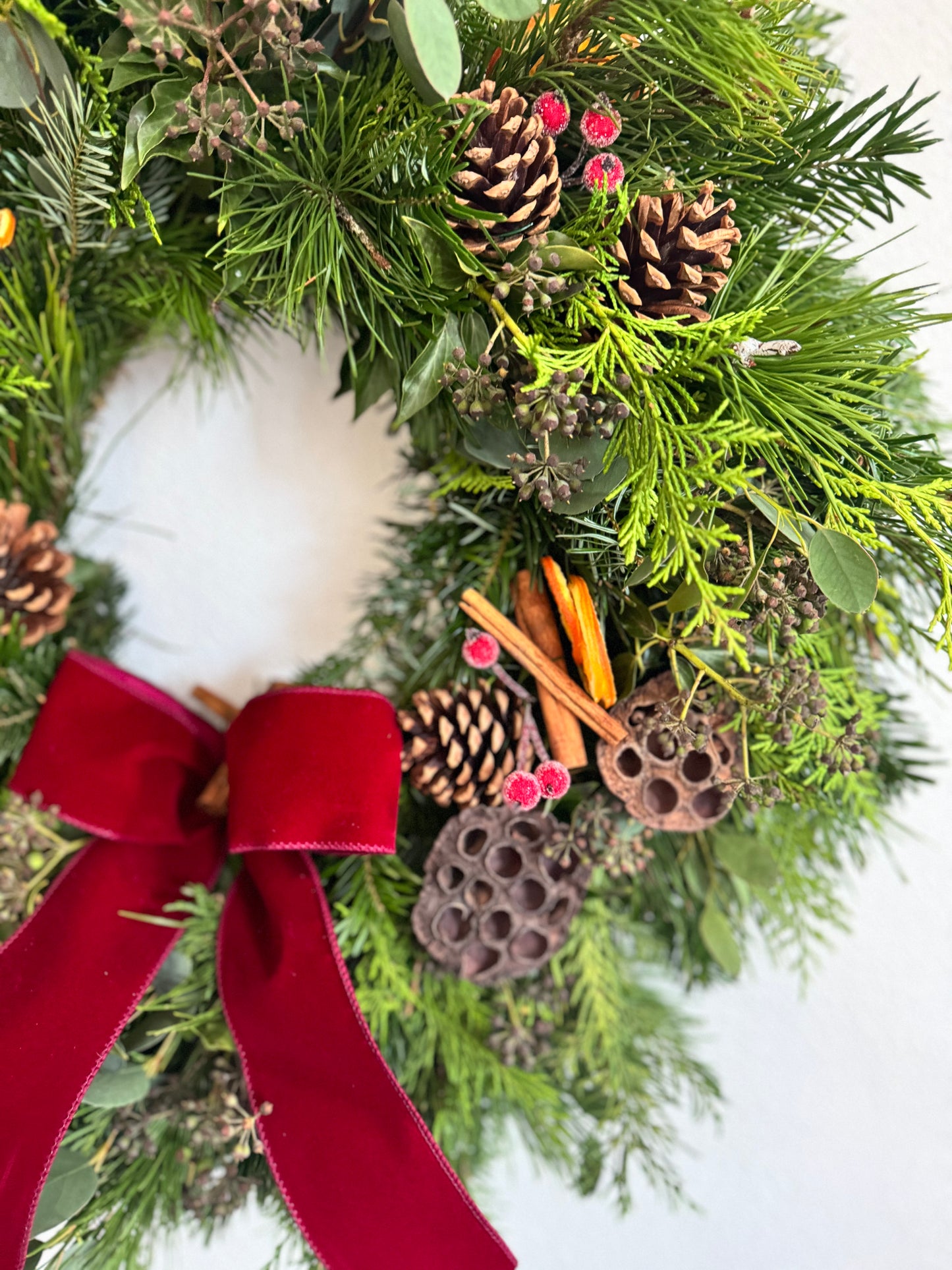 Classic luxury Christmas Door Wreath